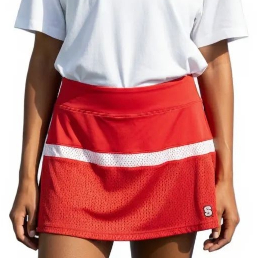 NC State Wolfpack Nuyu Red Athletic Skort Size Large Golf Tennis Pickleball